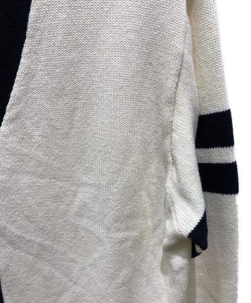 Blurred CLOTHING（ブラードクロージング）Blurred CLOTHING (ブラードクロージング) ニットカーディガン ベージュ サイズ:40の古着・服飾アイテム
