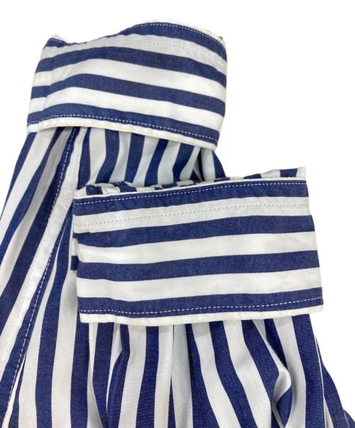 Americana（アメリカーナ）Americana (アメリカーナ) suadeo (スアデオ) シャツワンピース ネイビー サイズ:記載無しの為実寸参照の古着・服飾アイテム