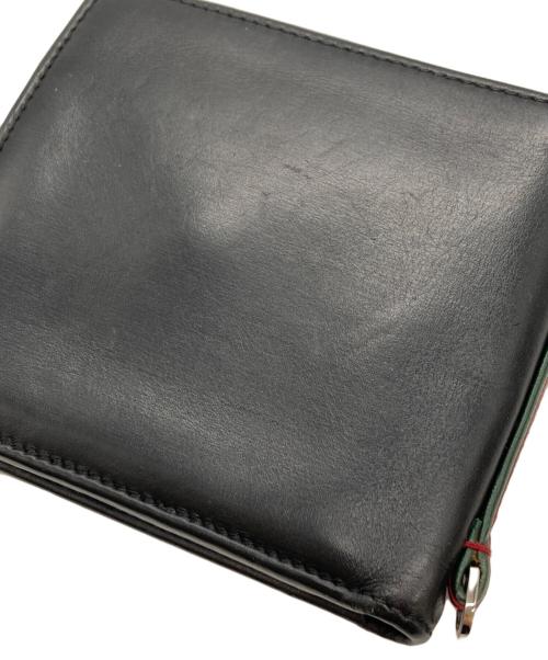 GUCCI（グッチ）GUCCI (グッチ) 2つ折り財布 ブラックの古着・服飾アイテム