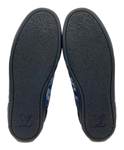 LOUIS VUITTON（ルイ ヴィトン）LOUIS VUITTON (ルイ ヴィトン) ハイカットスニーカー ネイビー サイズ:8.5の古着・服飾アイテム