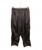 ATONエイトン）の古着「HAND DYED NYLON OVER PANTS」｜ブラウン