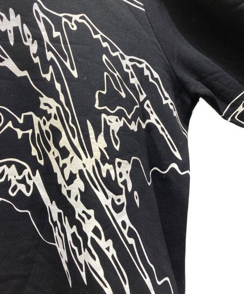 DIESEL Black Gold（ディーゼル ブラック ゴールド）DIESEL Black Gold (ディーゼル ブラック ゴールド) プリントスウェット ブラック サイズ:Lの古着・服飾アイテム