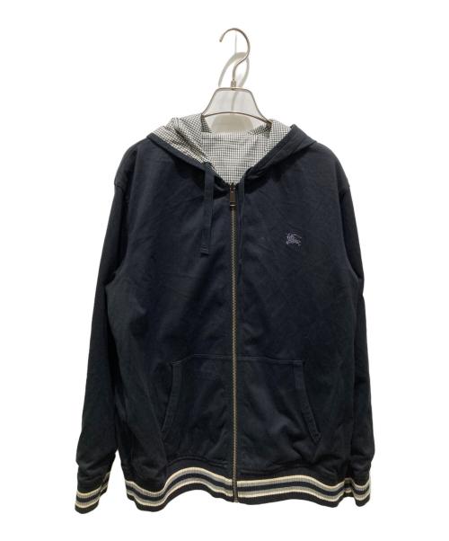 BURBERRY BLACK LABEL（バーバリーブラックレーベル）BURBERRY BLACK LABEL (バーバリーブラックレーベル) リバーシブルパーカー ブラック サイズ:3の古着・服飾アイテム