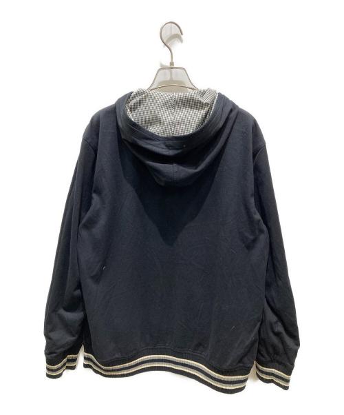 BURBERRY BLACK LABEL（バーバリーブラックレーベル）BURBERRY BLACK LABEL (バーバリーブラックレーベル) リバーシブルパーカー ブラック サイズ:3の古着・服飾アイテム