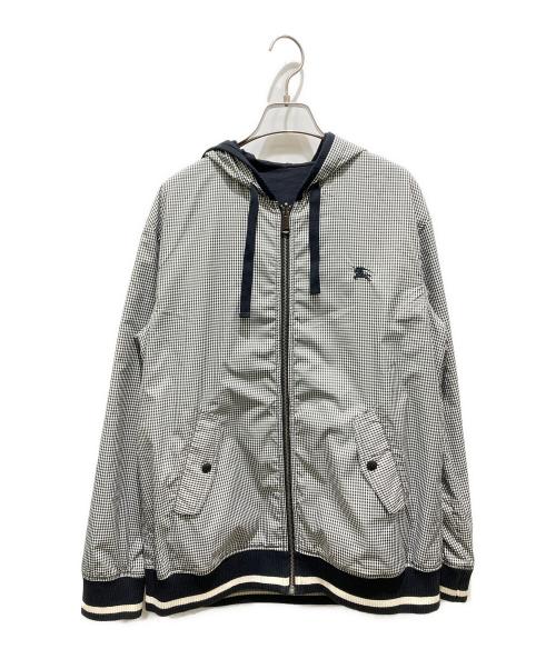 BURBERRY BLACK LABEL（バーバリーブラックレーベル）BURBERRY BLACK LABEL (バーバリーブラックレーベル) リバーシブルパーカー ブラック サイズ:3の古着・服飾アイテム