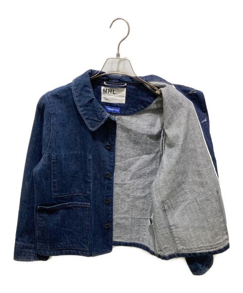 MHL（エムエイチエル）MHL (エムエイチエル) デニムジャケット インディゴ サイズ:36の古着・服飾アイテム