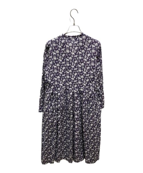 Shower Party（シャワーパーティー）Shower Party (シャワーパーティー) リバティ総柄ワンピース パープル サイズ:1の古着・服飾アイテム