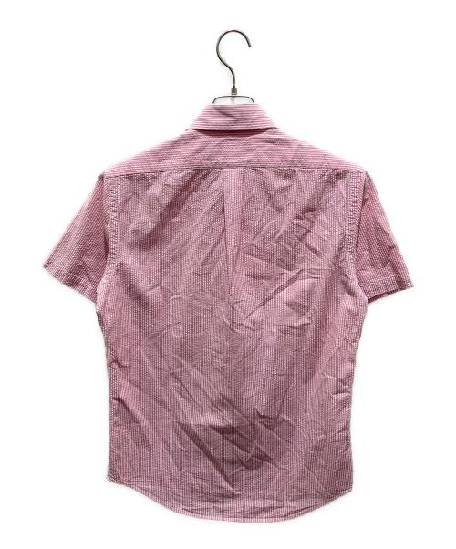 RALPH LAUREN（ラルフローレン）RALPH LAUREN (ラルフローレン) ボタンダウンストライプシャツ ピンク サイズ:Sの古着・服飾アイテム