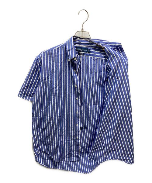 RALPH LAUREN（ラルフローレン）RALPH LAUREN (ラルフローレン) ボタンダウンストライプシャツ ブルー サイズ:Sの古着・服飾アイテム