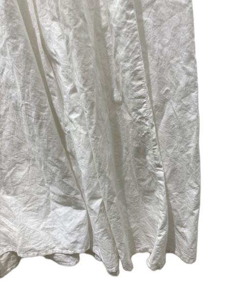 Sea Room lynn（シールームリン）Sea Room lynn (シールームリン) バルーンスリーブシャツワンピース ホワイト サイズ:Sの古着・服飾アイテム