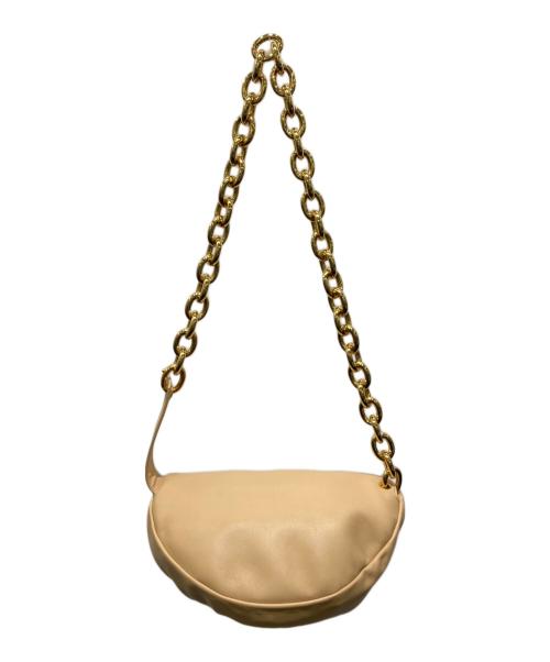 BOTTEGA VENETA（ボッテガベネタ）BOTTEGA VENETA (ボッテガベネタ) THE CHAIN POUCH ベージュの古着・服飾アイテム