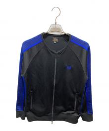 Needles（ニードルズ）の古着「トラックジャケット」｜ブラック×ブルー