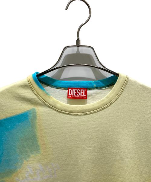 DIESEL（ディーゼル）DIESEL (ディーゼル) T-Wash-Color アイボリー サイズ:Mの古着・服飾アイテム