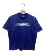 stussyステューシー）の古着「プリントTシャツ」｜ネイビー