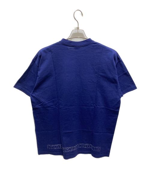 stussy（ステューシー）stussy (ステューシー) プリントTシャツ ネイビー サイズ:XLの古着・服飾アイテム