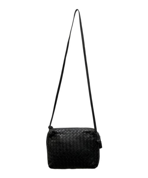 BOTTEGA VENETA（ボッテガベネタ）BOTTEGA VENETA (ボッテガベネタ) ショルダーバッグ ブラックの古着・服飾アイテム