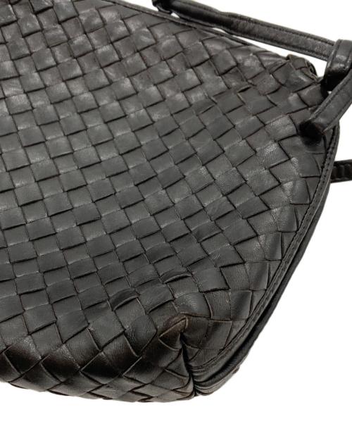 BOTTEGA VENETA（ボッテガベネタ）BOTTEGA VENETA (ボッテガベネタ) ショルダーバッグ ブラックの古着・服飾アイテム