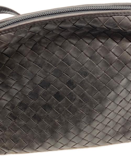BOTTEGA VENETA（ボッテガベネタ）BOTTEGA VENETA (ボッテガベネタ) ショルダーバッグ ブラックの古着・服飾アイテム