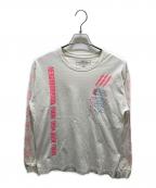 NEIGHBORHOODネイバーフッド）の古着「ロングスリーブカットソー」｜ホワイト