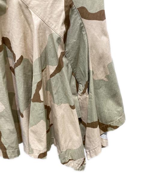 JUNYA WATANABE COMME des GARCONS（(ジュンヤワタナベ コムデギャルソン）JUNYA WATANABE COMME des GARCONS ((ジュンヤワタナベ コムデギャルソン) 変形カモフラスカート カーキ サイズ:Sの古着・服飾アイテム