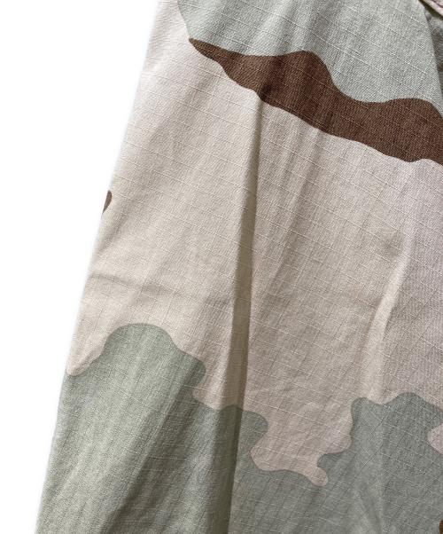 JUNYA WATANABE COMME des GARCONS（(ジュンヤワタナベ コムデギャルソン）JUNYA WATANABE COMME des GARCONS ((ジュンヤワタナベ コムデギャルソン) 変形カモフラスカート カーキ サイズ:Sの古着・服飾アイテム