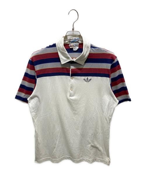 adidas（アディダス）adidas (アディダス) ポロシャツ ホワイト サイズ:7の古着・服飾アイテム