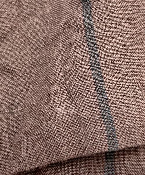 MARGARET HOWELL（マーガレットハウエル）MARGARET HOWELL (マーガレットハウエル) リネンブラウス ブラウン サイズ:2の古着・服飾アイテム