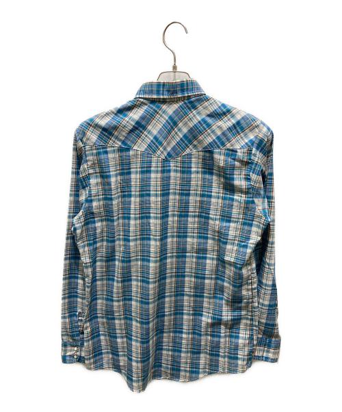LEVI'S（リーバイス）LEVI'S (リーバイス) チェックシャツ ブルー サイズ:20の古着・服飾アイテム