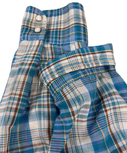 LEVI'S（リーバイス）LEVI'S (リーバイス) チェックシャツ ブルー サイズ:20の古着・服飾アイテム