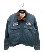 AVIREX×UNIVERSAL PRODUCTS.アヴィレックス×ユニバーサルプロダクツ）の古着「WORK JACKET」｜グリーン