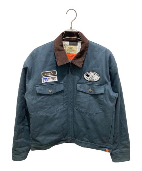 AVIREX（アヴィレックス）AVIREX (アヴィレックス) UNIVERSAL PRODUCTS. (ユニバーサルプロダクツ) WORK JACKET グリーン サイズ:XLの古着・服飾アイテム