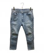 Ron Hermanロンハーマン）の古着「ウォッシュド加工テーパードデニムパンツ」｜インディゴ