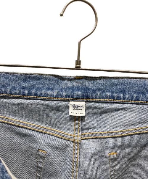 Ron Herman（ロンハーマン）Ron Herman (ロンハーマン) ウォッシュド加工テーパードデニムパンツ インディゴ サイズ:Lの古着・服飾アイテム