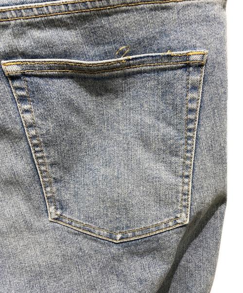 Ron Herman（ロンハーマン）Ron Herman (ロンハーマン) ウォッシュド加工テーパードデニムパンツ インディゴ サイズ:Lの古着・服飾アイテム