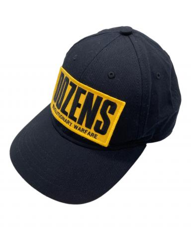 中古・古着通販】RATS (ラッツ) DOZENS PATCH CAP ブラック×イエロー