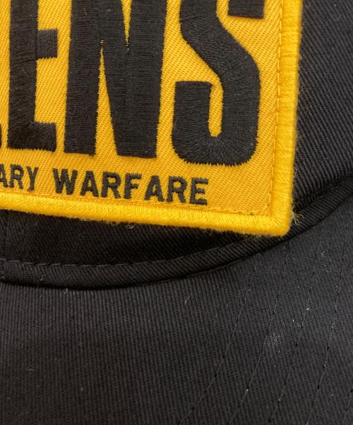 RATS（ラッツ）RATS (ラッツ) DOZENS PATCH CAP ブラック×イエローの古着・服飾アイテム