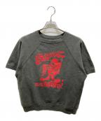 WAREHOUSEウエアハウス）の古着「半袖スウェット」｜グレー