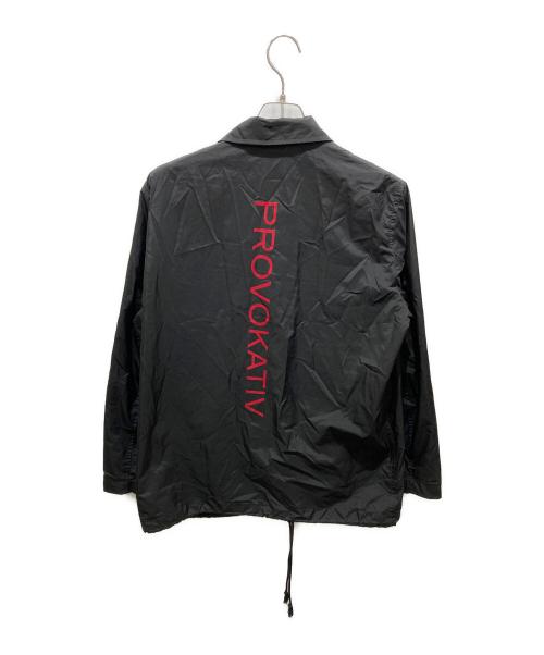 JOHN LAWRENCE SULLIVAN（ジョン ローレンス サリバン）JOHN LAWRENCE SULLIVAN (ジョン ローレンス サリバン) ルーズコーチジャケット ブラック サイズ:Sの古着・服飾アイテム