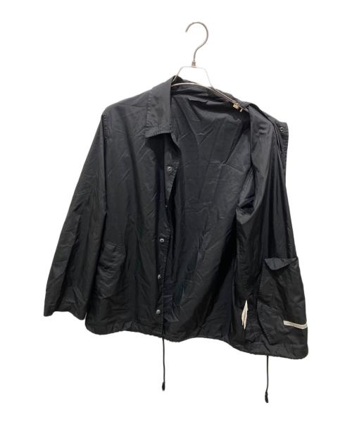 JOHN LAWRENCE SULLIVAN（ジョン ローレンス サリバン）JOHN LAWRENCE SULLIVAN (ジョン ローレンス サリバン) ルーズコーチジャケット ブラック サイズ:Sの古着・服飾アイテム