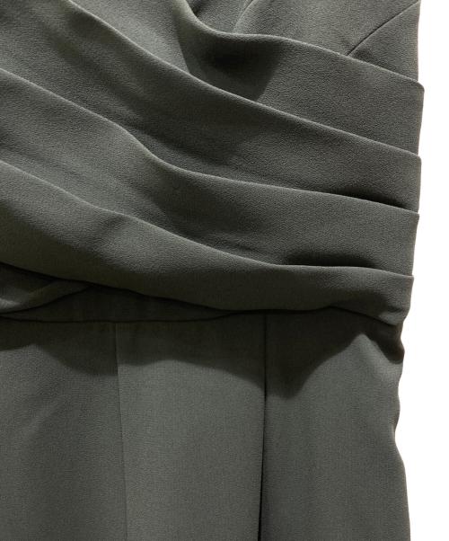 AIMER（エメ）AIMER (エメ) クロスデザインキャミソールオールインワン グリーン サイズ:M 未使用品の古着・服飾アイテム