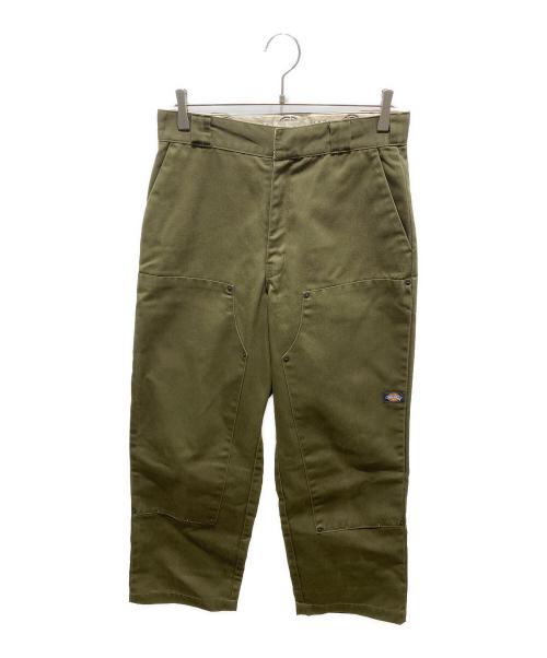 jieda（ジエダ）jieda (ジエダ) Dickies (ディッキーズ) DOUBLE KNEE PRINT PANTS オリーブ サイズ:1の古着・服飾アイテム