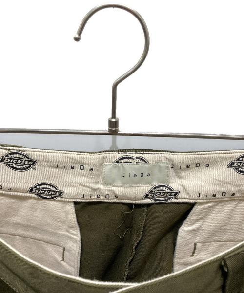 jieda（ジエダ）jieda (ジエダ) Dickies (ディッキーズ) DOUBLE KNEE PRINT PANTS オリーブ サイズ:1の古着・服飾アイテム