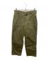jieda（ジエダ）の古着「DOUBLE KNEE PRINT PANTS」｜オリーブ