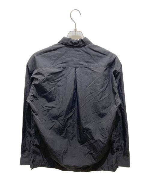 Paul&Shark（ポールアンドシャーク）Paul&Shark (ポールアンドシャーク) ナイロンシャツ ブラック サイズ:Mの古着・服飾アイテム