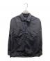 Paul&Shark（ポールアンドシャーク）の古着「ナイロンシャツ」｜ブラック