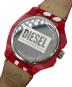 DIESEL (ディーゼル) リストウォッチ レッド：11000円