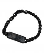 DIESELディーゼル）の古着「ブレスレット」｜ブラック