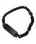 DIESEL (ディーゼル) ブレスレット ブラック：10000円