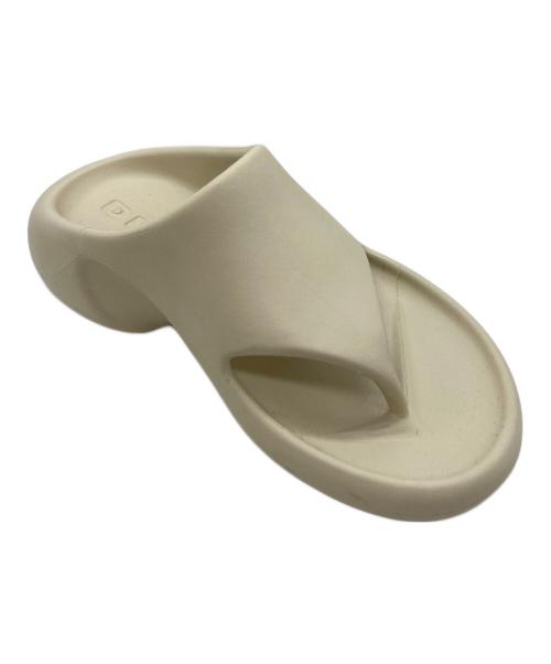 DIESEL（ディーゼル）DIESEL (ディーゼル) sa-maui x ラバービーチサンダル ホワイト サイズ:38の古着・服飾アイテム