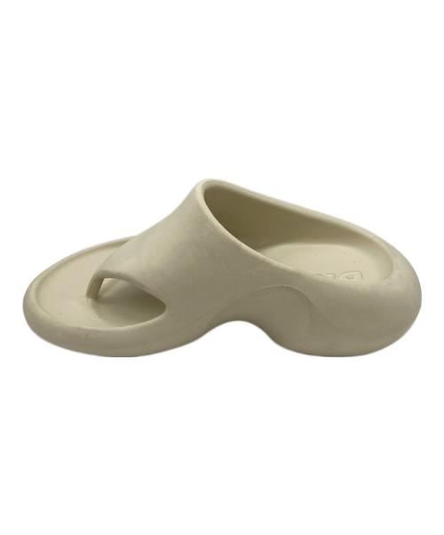 DIESEL（ディーゼル）DIESEL (ディーゼル) sa-maui x ラバービーチサンダル ホワイト サイズ:38の古着・服飾アイテム